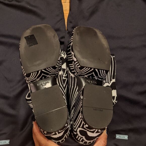 Prada Jacquard Deco Boots - Picture 9 of 11